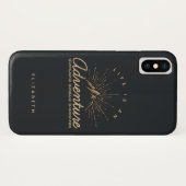 Het leven is een Adventure-gebergte met zonnestral Case-Mate iPhone Case (Achterkant (horizontaal))
