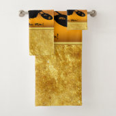 Het leven is een avontuur dat geniet van de rit bad handdoek (Insitu)