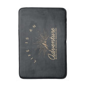 Het leven is een avontuur die de droom van het Ond Badmat (Voorkant Verticaal)