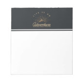 Het leven is een avontuur die de droom van het Ond Notitieblok (Voorkant)