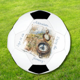 Het leven is een avontuur voetbal