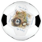 Het leven is een avontuur voetbal (Gedraaid)