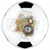 Het leven is een avontuur voetbal (Voorkant)