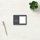 Het leven is een avontuurberg met Golden Sunrays Post-it® Notes (Kantoor)