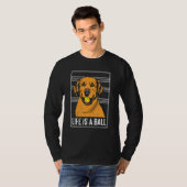 Het leven is een baanbrekend design t-shirt (Voorkant volledig)