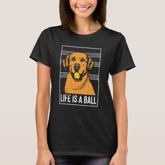 Het leven is een baanbrekend design t-shirt (Voorkant)