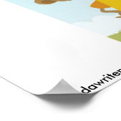 Het leven is een bal om te delen poster (Hoek)
