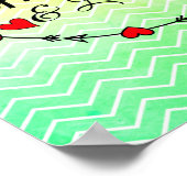 Het leven is een balans levensregels Inspire Motiv Poster (Hoek)