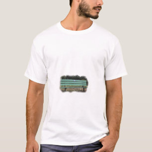 Het leven is een bank t-shirt