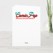 Het leven is een beetje gek op dit moment | kleurp bedankkaart (Achterkant)