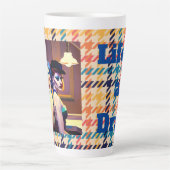 Het leven is een Belemmering Latte Mok (Voorkant)