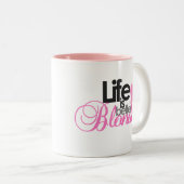 Het leven is een betere eenzame Mok (Voorkant rechts)