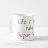 Het leven is een betere Mok (Voorkant links)