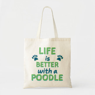 Het leven is een betere poel tote bag