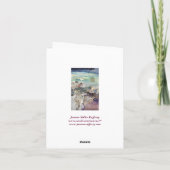 Het leven is een Big Canvas kaart (Achterkant)