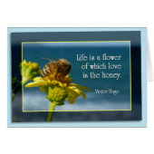 Het leven is een Bloem (Voorkant Horizontaal)