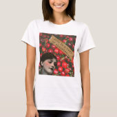 Het leven is een Bowl van Cherries Gewijzigde Kuns T-shirt (Voorkant)