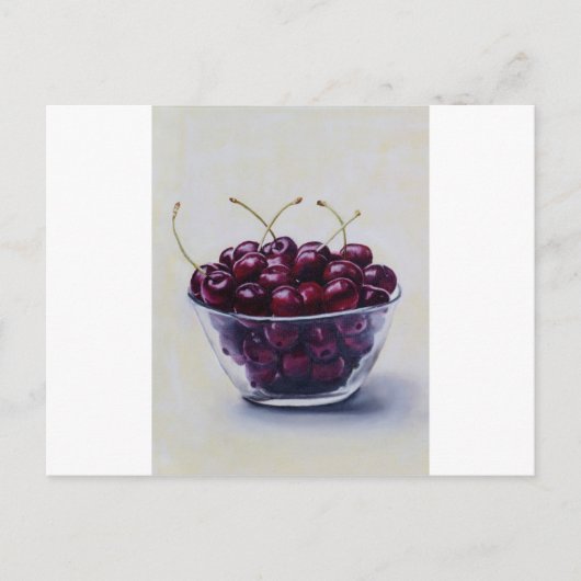 Het leven is een Bowl van Kersen Briefkaart (Voorkant)