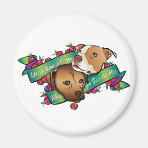 Het leven is een Bowl van Kersen... Magneet