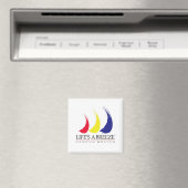 Het leven is een Breeze®_Paint-The-Wind_Cancun Magneet (Insitu (Vaatwasser))