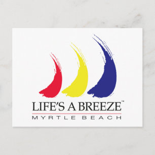Het leven is een Breeze™_Paint-The-Wind_Myrtle Bea Briefkaart