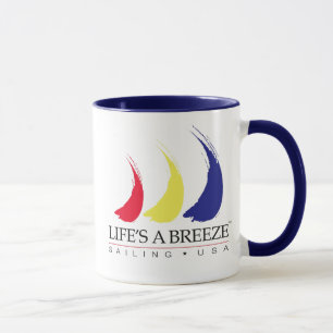 Het leven is een Breeze®_Paint-The-Wind_Sailing U Mok