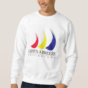 Het leven is een Breeze®_Paint-The-Wind_Sailing U Trui
