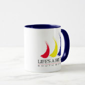 Het leven is een Breeze™_Paint-The-Wind_South Beac Mok (Voorkant rechts)