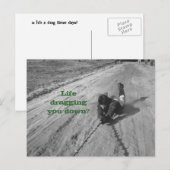 Het leven is een Briefkaart (Voorkant / Achterkant)