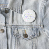 Het leven is een Button rond de crème (In situ)