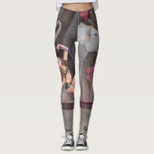 Het leven is een Circus. Leggings voor vrouwen die (Voorkant)