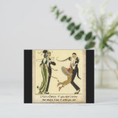 Het leven is een dans: Briefkaart (Staand voorkant)