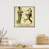 Het leven is een dans: Mode Poster (Keuken)