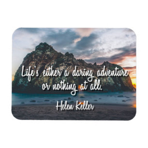 Het leven is een Daring Adventure Magnet Magneet