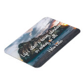 Het leven is een Daring Adventure Magnet Magneet (Linkerzijde)