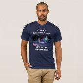 HET LEVEN IS EEN DRIE RING CIRCUS! T-shirt (Voorkant volledig)