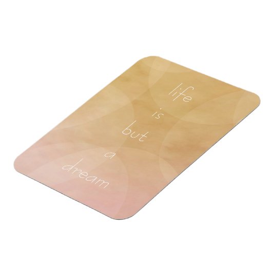 Het leven is een droom magneet (Linkerzijde)