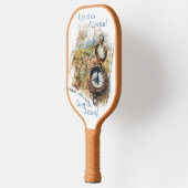 Het leven is een dubbelzijdig avontuur pickleball paddle (Links)