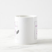 Het leven is een eerste concept koffiemok (Center)