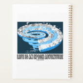 Het leven is een Epoch Adventure Geologische Humor Planner (Achterkant)
