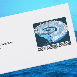 Het leven is een Epoch Adventure (geologische tijd Visitekaartje