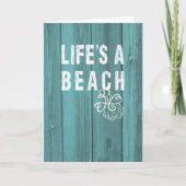 Het Leven Is Een Feest Kaart (Voorkant)