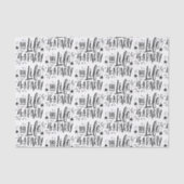 "Het leven is een feest" Tissue Paper – vrolijk ca Tissuepapier (Voorkant)