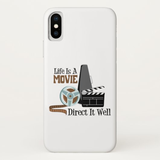 Het leven is een film Case-Mate iPhone case (Achterkant)