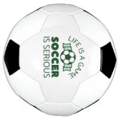 Het leven is een gamesolf. voetbal (Gedraaid)