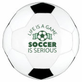 Het leven is een gamesolf. voetbal (Voorkant)