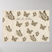 Het leven is een gedicht poster (Voorkant)