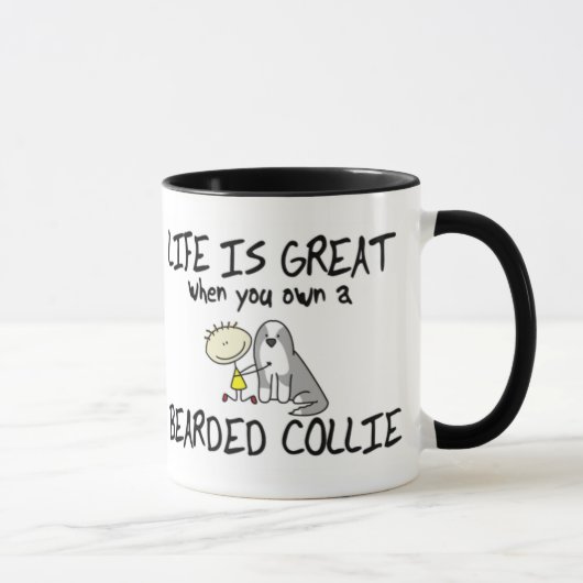 Het leven is een geweldige Collie-Mok Mok (Rechts)