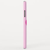 Het leven is een goed hart Aangepaste naam Hoesje (Achterkant/rechts)