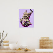 Het leven is een goed Kat Poster (Keuken)